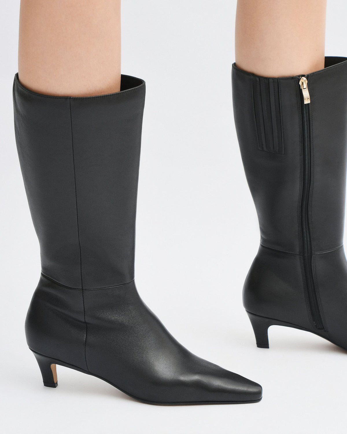 ISLA CALF BOOTS BLACK LEATHER