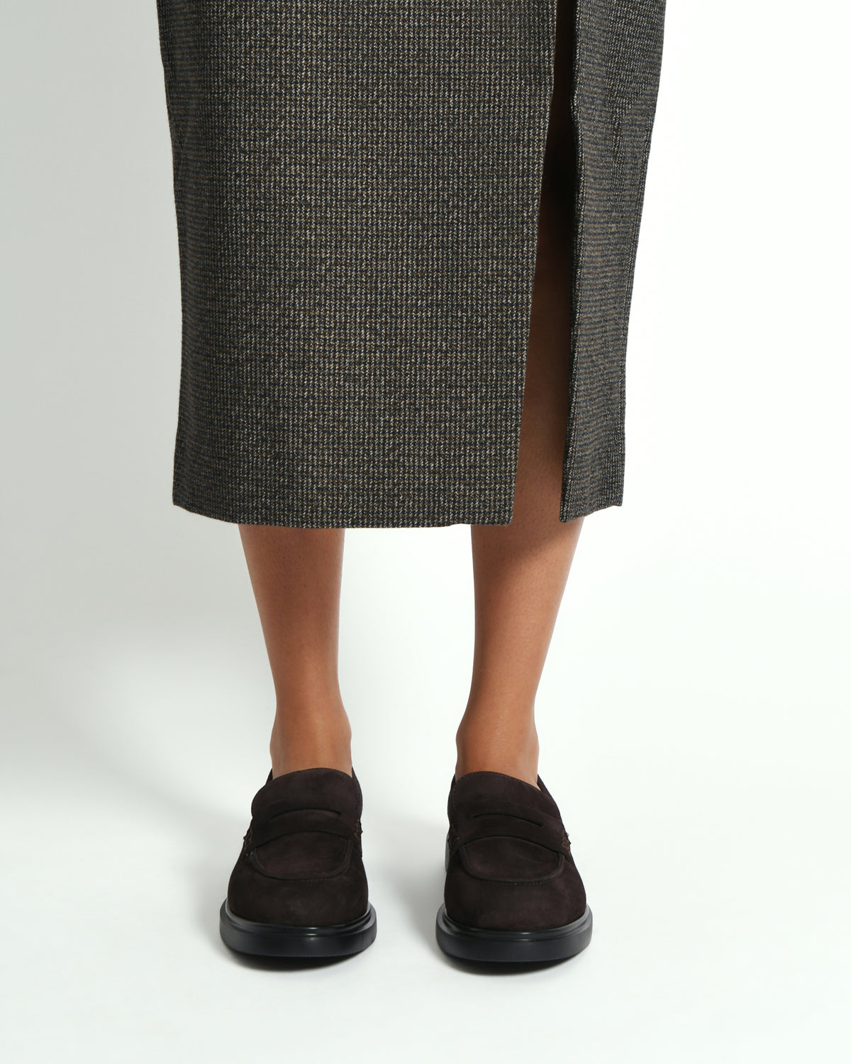 JARVIS LOAFERS BITTER CHOC SUEDE