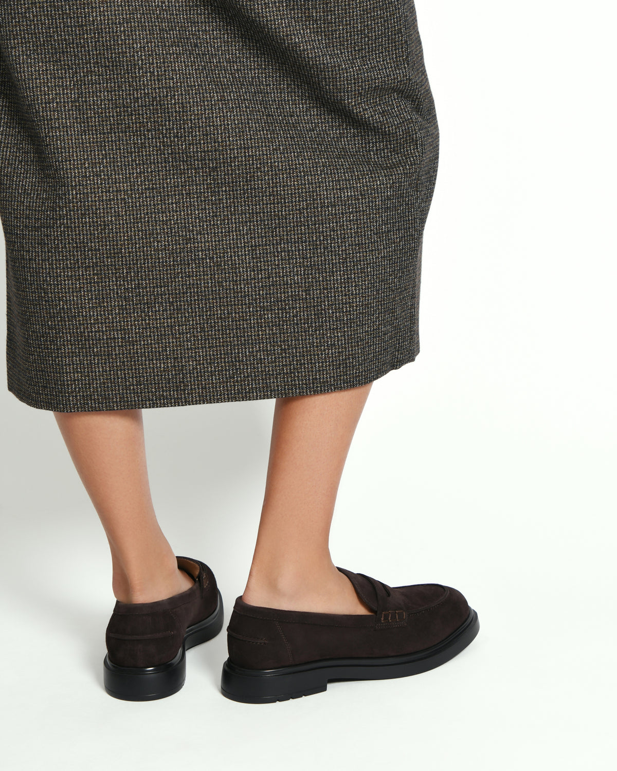 JARVIS LOAFERS BITTER CHOC SUEDE