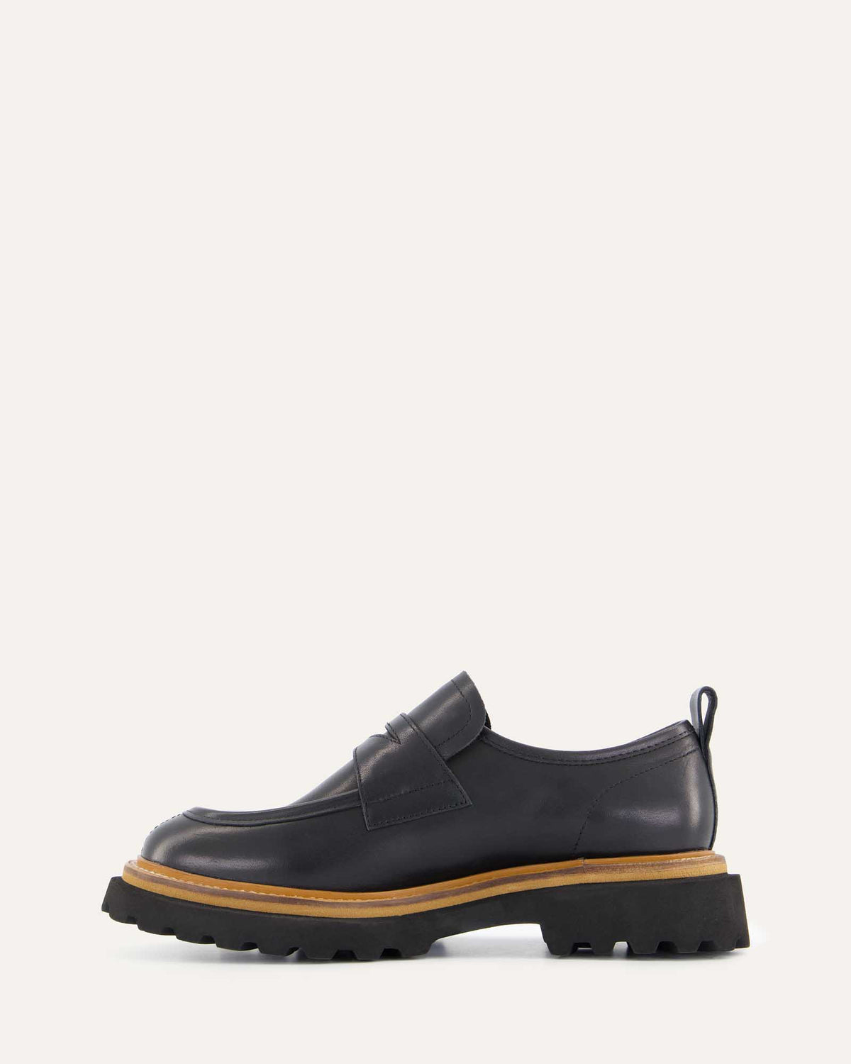 OBI LOAFERS BLACK LEATHER