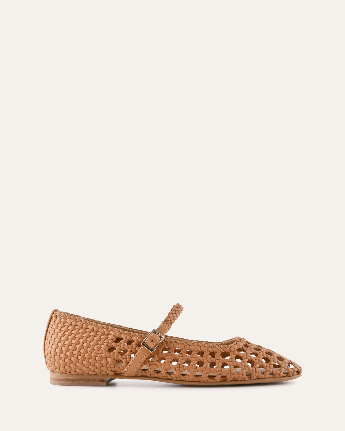 WILLIS CASUAL FLATS TOFFEE LEATHER