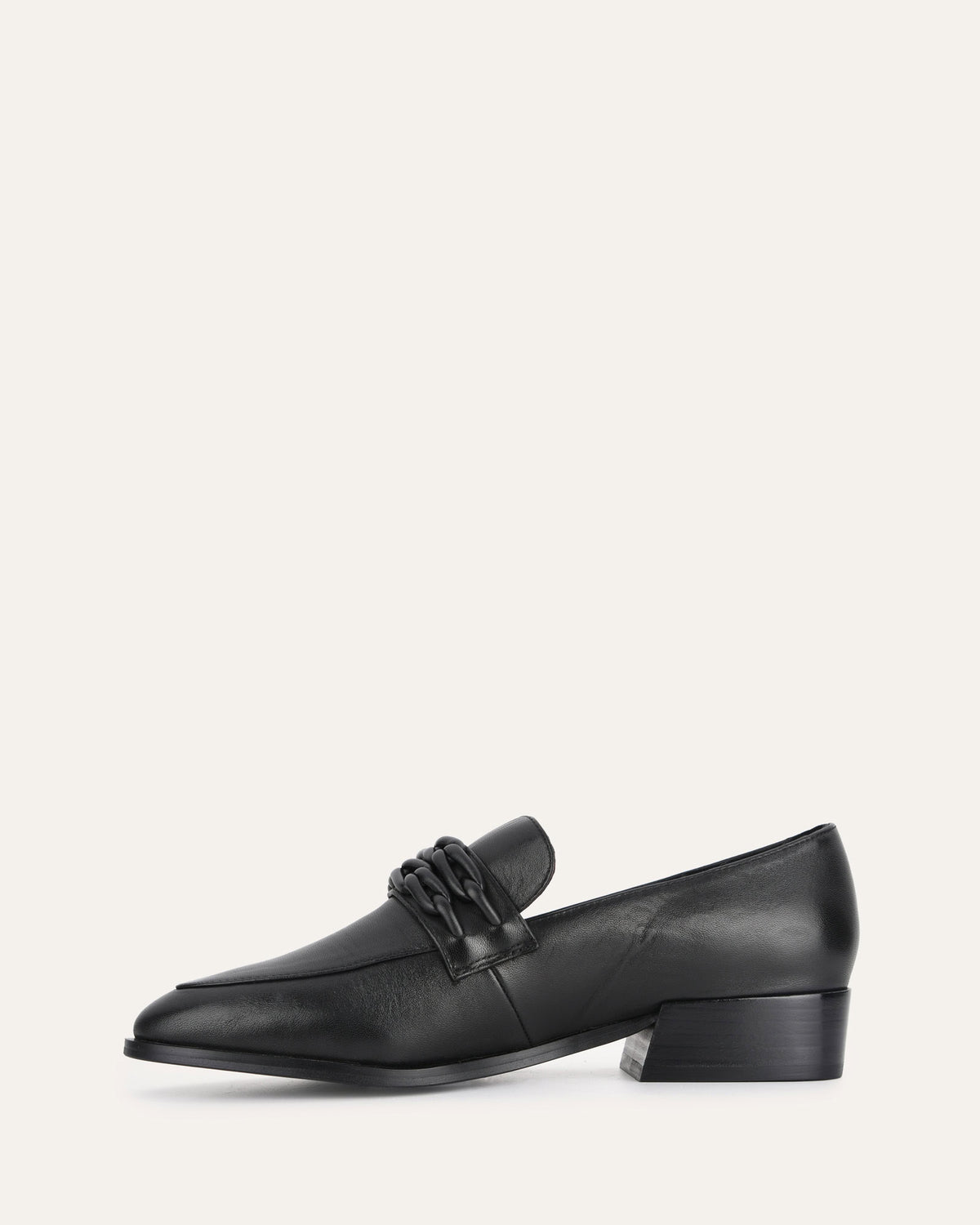 XIMENA LOAFERS BLACK LEATHER