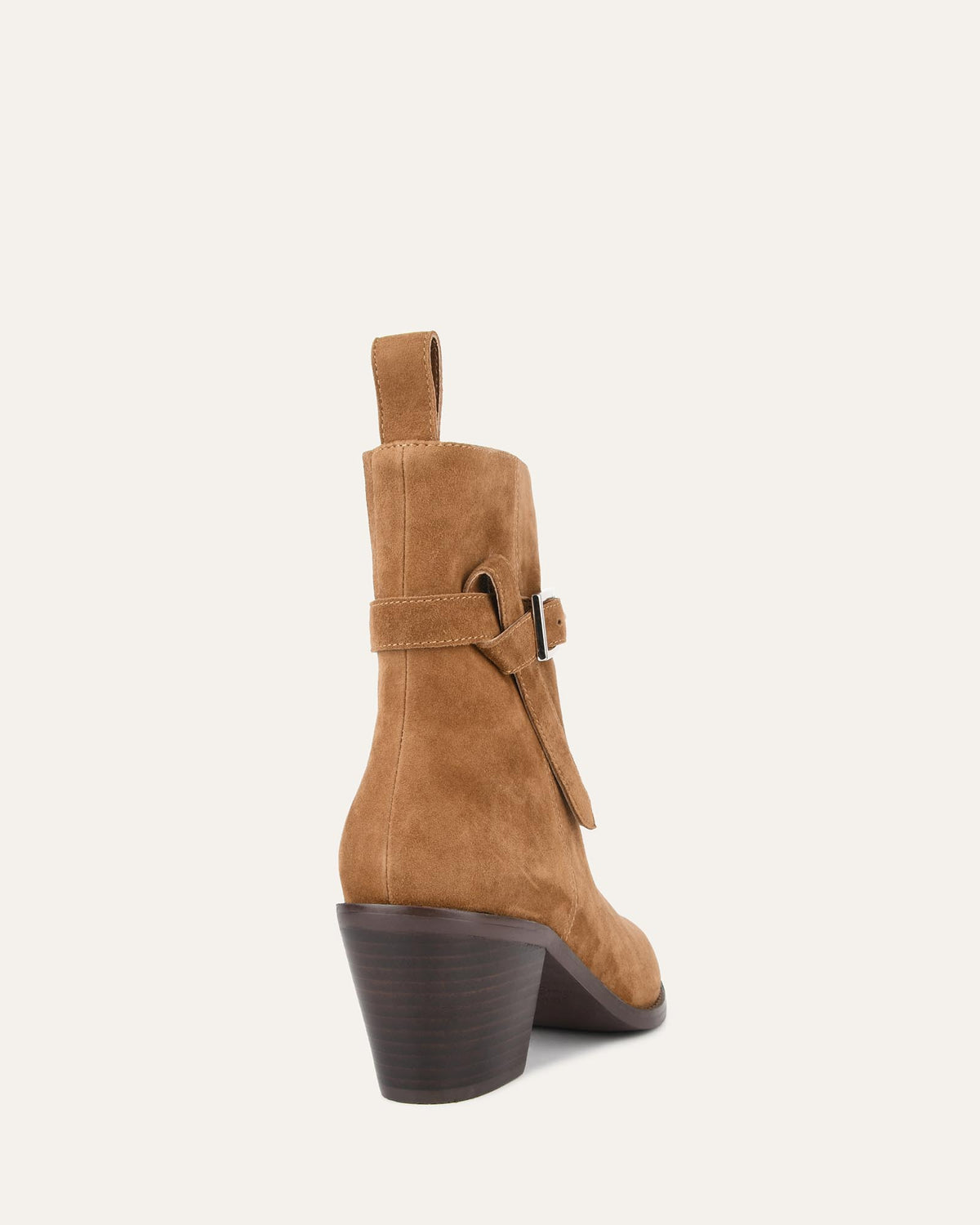 ZENA MID ANKLE BOOTS BISCUIT SUEDE